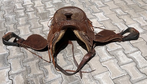 Westernsattel leder braun - westernsattel,