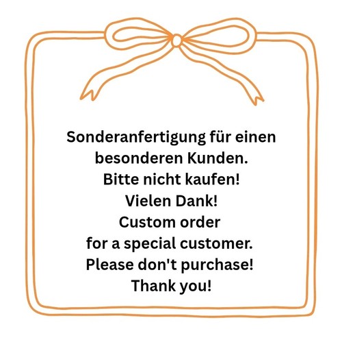 Sonderanfertigung für einen