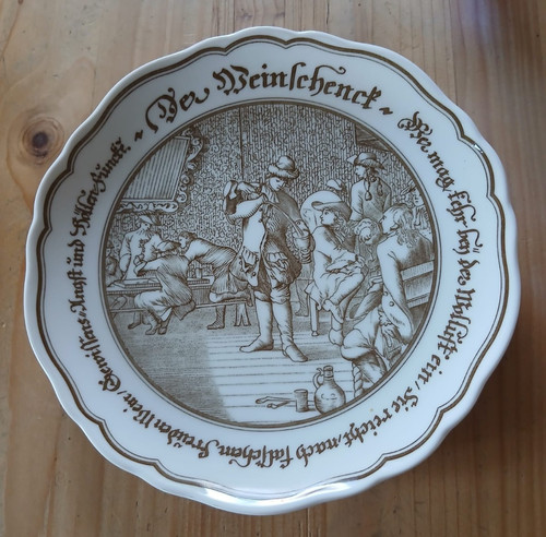 Motivteller von hutschenreuter - motivteller,
