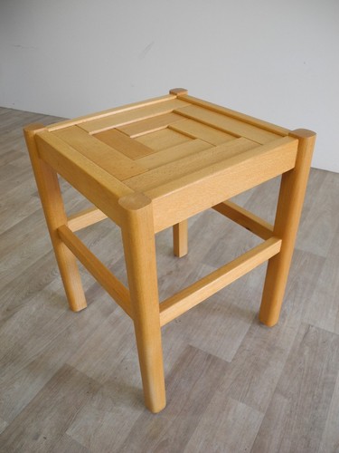 Alter 50er hocker buche - alter,